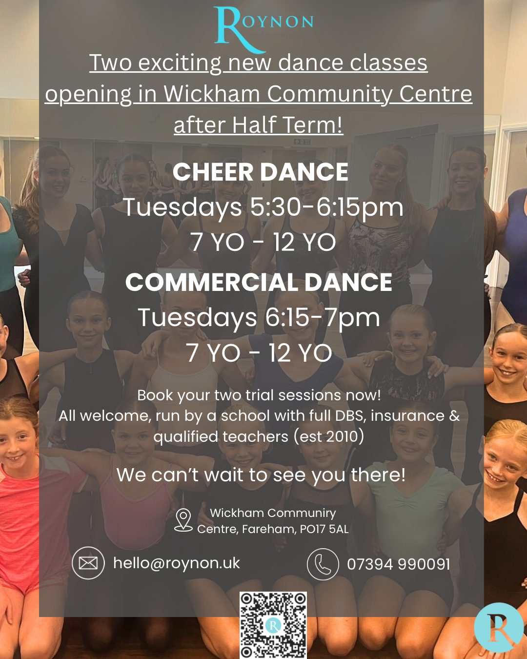 Incredible new dance classes now opening in Wickham!
